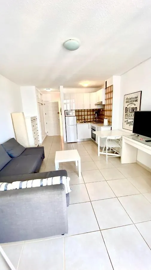 Lovely Studio Los Cristianos Wifi, Cable Tv, Pool Arona  0*, Arona (Tenerife)